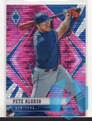 2021 Panini Chronicles Phoenix Pink Pulsar #4 Pete Alonso New York